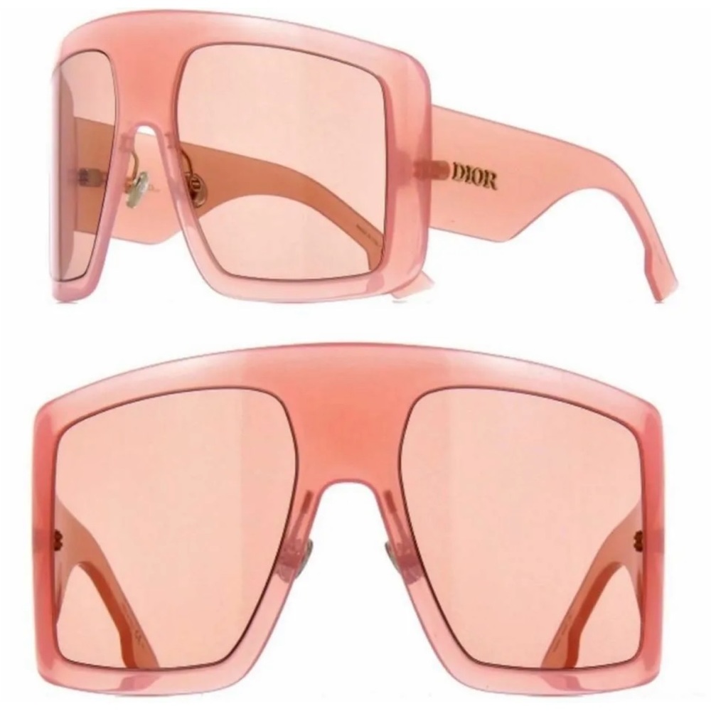 (SOLD) New Authentic Christian Dior Pink So Light 1 Sunglasses